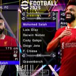 EFOOTBALL PES 2025 PPSSPP SULAMERICANO BRASILEIRÃO NOVAS FACES ELENCOS 100% ATUALIZADOS + KITS 24/25