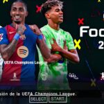 EFOOTBALL PES 2025 PPSSPP SUL-AMERICANO BRASILEIRÃO NOVAS TRANSFERÊNCIAS ATUALIZADOS + KITS 25/26