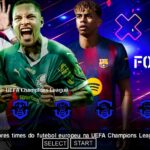 EFOOTBALL PES 2025 PPSSPP EUROPEUS e BRASILEIRÃO NOVAS FACES REALISTAS ELENCOS ATUALIZADOS
