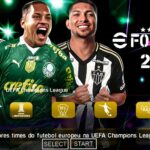 EFOOTBALL PES 2025 PPSSPP EUROPEUS NOVAS FACES ELENCOS ATUALIZADOS 61 ESTÁDIOS + KITS 25/26