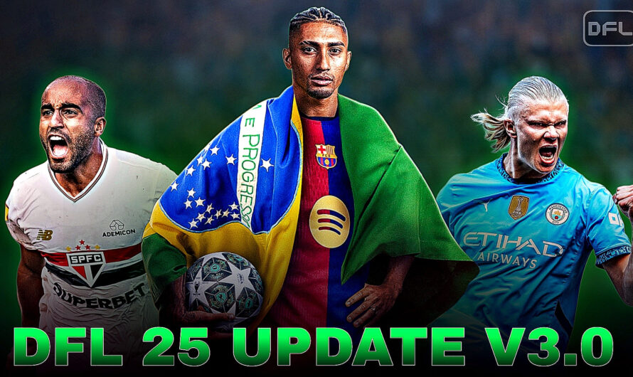 DFL 25 V3.0 | NEW MENU, CAREER MODE, TRANSFERS, FACES, TEAMS & KITS 2025 | FULL GAME!