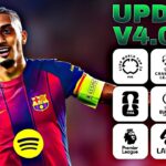 EFOOTBALL PES 2025 PPSSPP BMPES V1.3 COM BRASILEIRÃO e EUROPEUS ELENCOS FACES REALISTAS + KITS 25/26