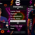 EFOOTBALL PES 2026 PPSSPP WORLD V2.0 COM BRASILEIRÃO e EUROPEUS NOVAS FACES REALISTAS ELENCOS ATUALIZADOS + KITS 25/26