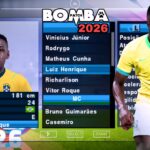 EFOOTBALL PES 2026 PPSSPP V3.0 EUROPEUS NOVAS FACES REALISTAS ELENCOS ATUALIZADOS + KITS 25/26