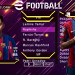 EFOOTBALL PES 2026 PPSSPP EUROPEUS NOVAS FACES REALISTAS ELENCOS 100% ATUALIZADOS + KITS 26/27
