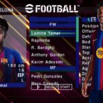 EFOOTBALL PES 2027 PPSSPP PATCH EUROPEUS NOVAS FACES 4K REALISTAS ELENCOS ATUALIZADOS + KITS 26/27